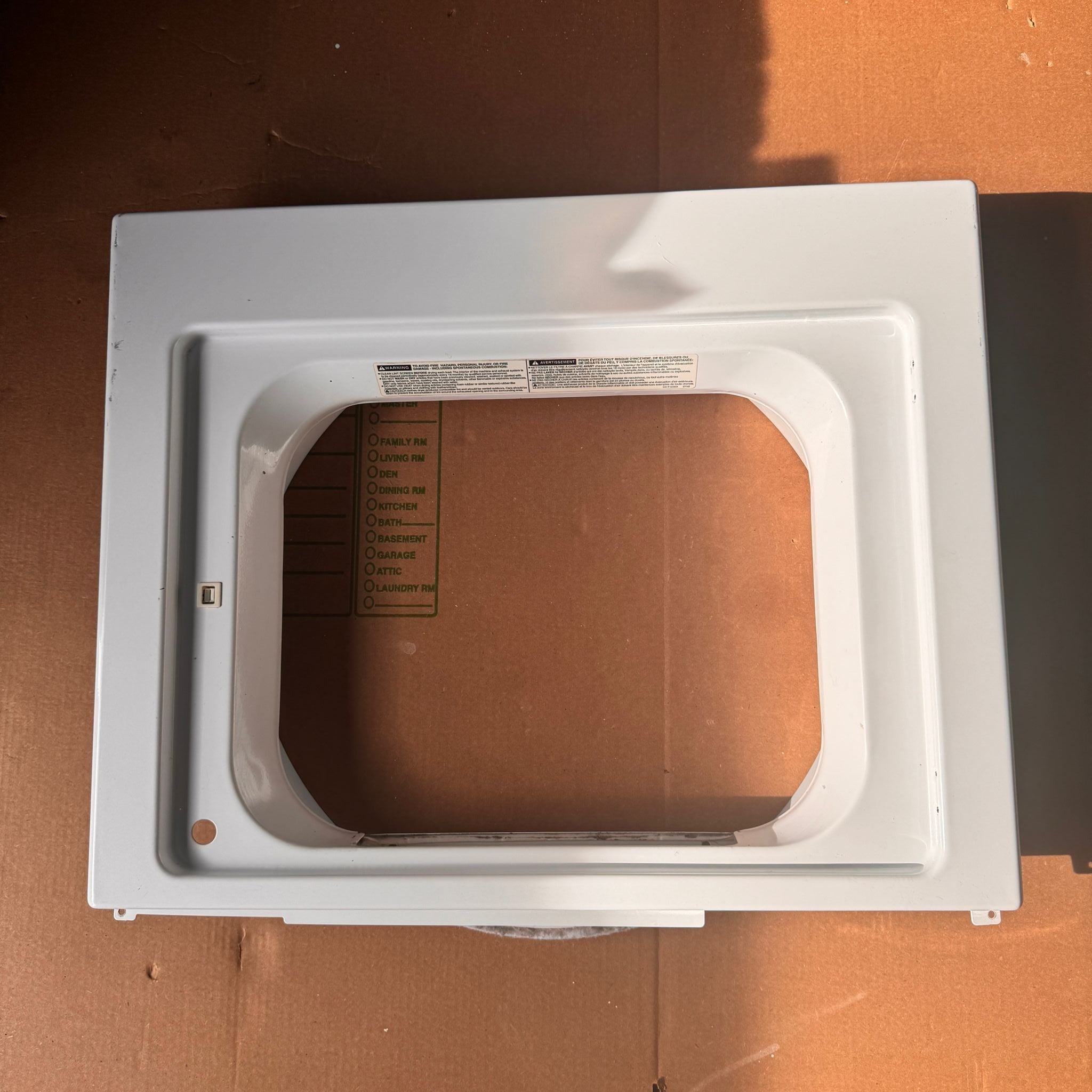 GE-Laundry-Center-Dryer-Front-Panel-WE20X10071 GE-Laundry-Center-Dryer-Front-Panel-WE20X10071